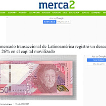 El mercado transaccional de Latinoamrica registr un descenso del 26% en el capital movilizado